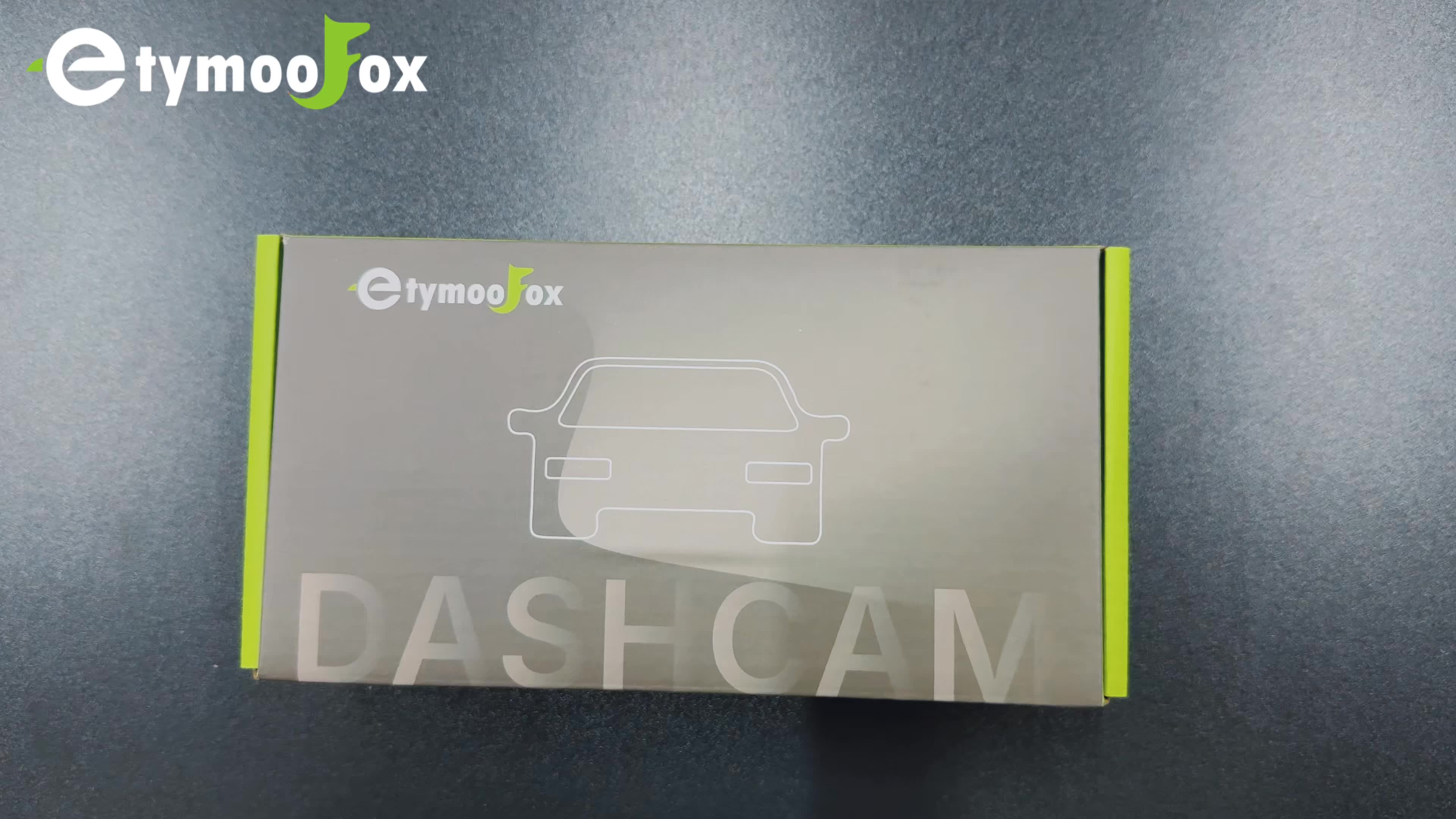 ETYMOOFOX 4-Channel Dash Cam for Cars with 3” IPS Screen, 1080P Front & 720P Rear/Driver/Side Cameras, Night Vision, Loop Recording, Parking Monitor System, Hardwire Kit Required Suitable for Vehicle Surveillance, Dashcam Accessories - Image 10
