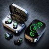 New Wireless Earbuds Headset Earphone Mini Earpiece TWS Stereo Headphone for Xiaomi for iPhone Phone Headphones Earbuds,for Halloween's Day Gift