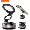 360° Rotating Phone Holder, Foldable Retractable Car Mount, Strong Suction Vacuum Base, Compatible with All Phone Models