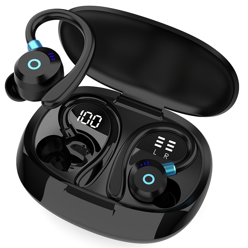 2026 New TWS Wireless In-Ear Earbuds, Wireless 5.4, Built-In Dual Microphones, ENC Noise Cancellation Technology, Touch Volume Control, Ultra Long 40H Playback Battery Life, Dual LED Digital Display Charging Case, Type-C Fast Charging - Image 8