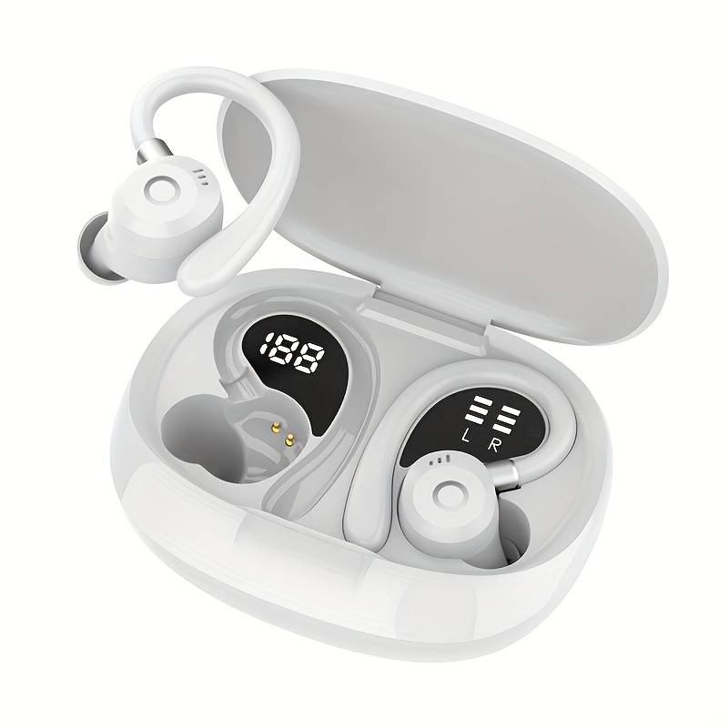 2026 New TWS Wireless In-Ear Earbuds, Wireless 5.4, Built-In Dual Microphones, ENC Noise Cancellation Technology, Touch Volume Control, Ultra Long 40H Playback Battery Life, Dual LED Digital Display Charging Case, Type-C Fast Charging - Image 6