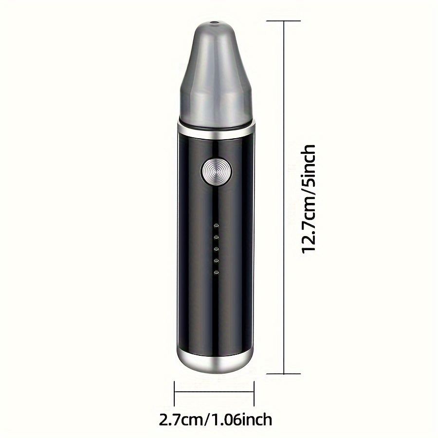 Electric Nose and Ear Hair Trimmer, Painless Eyebrow & Facial Hair Removal, USB Rechargeable with 500mAh Lithium Battery, Compact Design for Men and Women, Father's Day Gift - Image 3