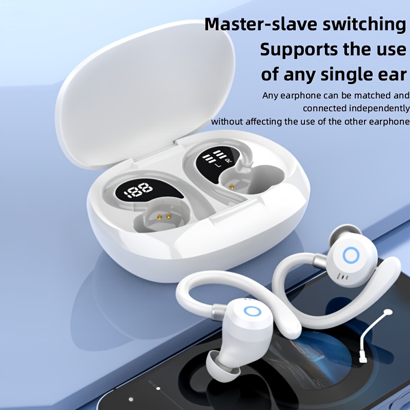 2026 New TWS Wireless In-Ear Earbuds, Wireless 5.4, Built-In Dual Microphones, ENC Noise Cancellation Technology, Touch Volume Control, Ultra Long 40H Playback Battery Life, Dual LED Digital Display Charging Case, Type-C Fast Charging - Image 7