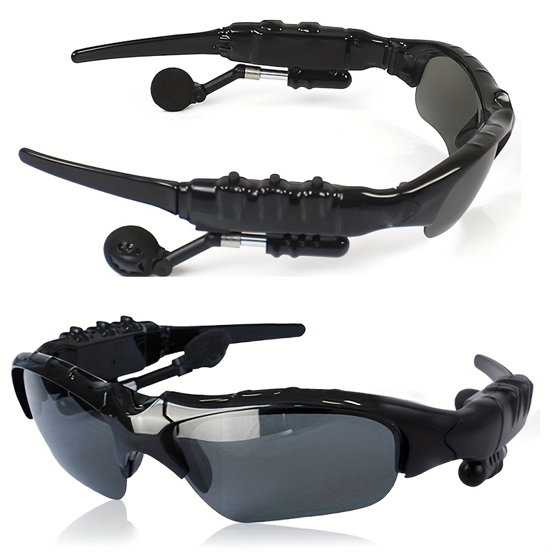 Smart Wireless Glasses 2in 1 Glasses Earphone, Wireless Stereo Headset with Mic for Calling Music - Image 2