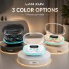 Wireless Earphones, True Wireless Earphones, LED Power Display, with Wireless Charging Box, Anti-Drop Sports Earphones, In-Ear Earphones with Microphone, Suitable for Smartphones, Laptops, Tvs, Computers, Sports, Men And Women Gift.