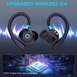 2026 New TWS Wireless In-Ear Earbuds, Wireless 5.4, Built-In Dual Microphones, ENC Noise Cancellation Technology, Touch Volume Control, Ultra Long 40H Playback Battery Life, Dual LED Digital Display Charging Case, Type-C Fast Charging